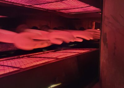 rubber gloves in ir catalytic system